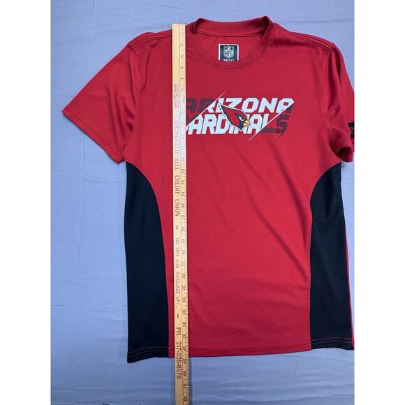 Arizona Cardinals NFL Team Apparel Shirt Men’s Medium Red Black - Picture 4 of 7